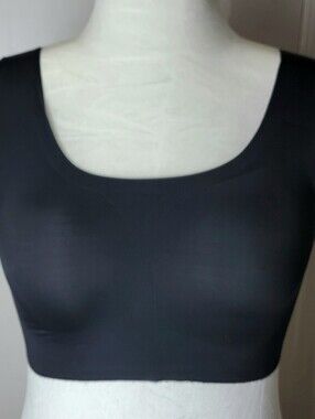 3 Bali Bras Sz. L, 1-Black/1-Tan/1-Lt. Blue Comfort Revolution Seamless Wirefree